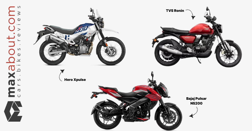 Kawasaki KLX 230 S vs TVS Ronin vs Bajaj Pulsar NS200 vs Hero Xpulse