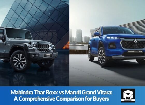 Mahindra Thar Roxx vs Maruti Grand Vitara