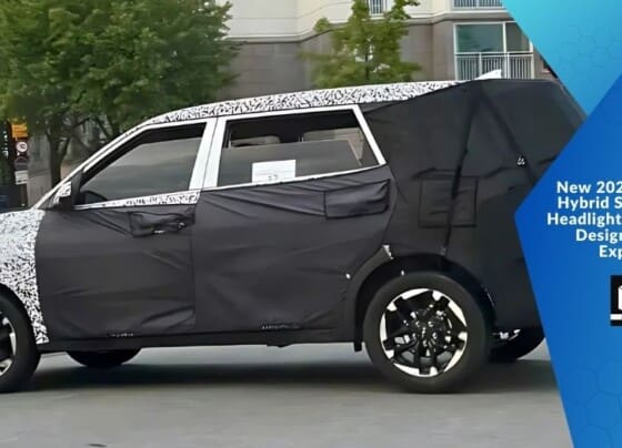 New 2025 Kia Seltos Hybrid Spotted: LED Headlights, Taillights & Design Changes Explained