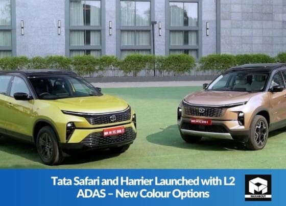 Tata Safari and Harrier Launched