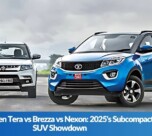 Volkswagen Tera vs Brezza vs Nexon 2025's Subcompact SUV Showdown