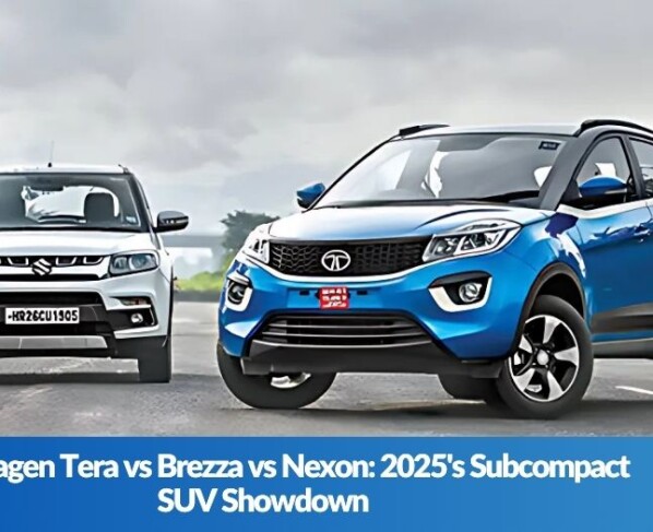 Volkswagen Tera vs Brezza vs Nexon 2025's Subcompact SUV Showdown